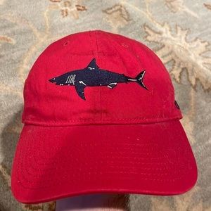Shark week strap back hat